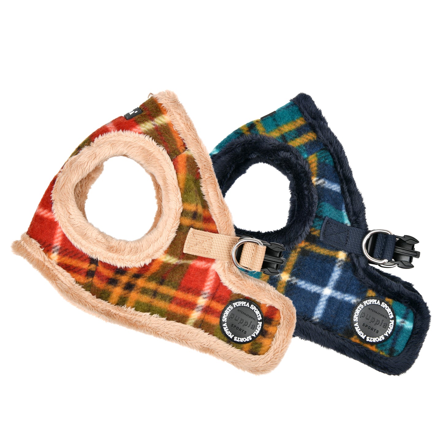 Arnés Chaleco Norman de Puppia con interior de forro polar. Diseñado para mantener a tu perro abrigado durante los paseos en otoño e invierno.