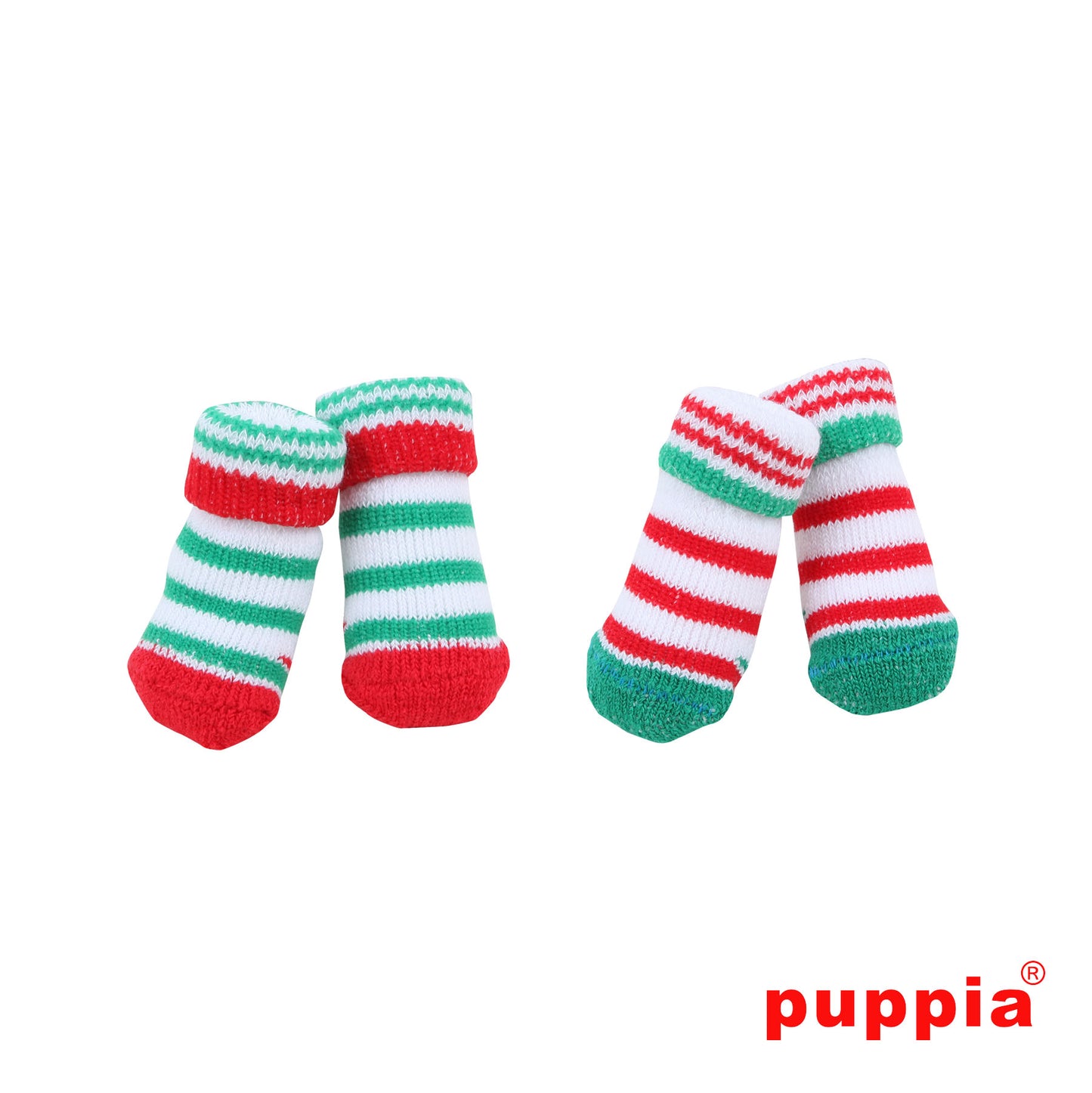 Calcetín para perros de Poodle Toy Fam Shop, fabricado con materiales suaves y transpirables para mantener las patas frescas y protegidas.