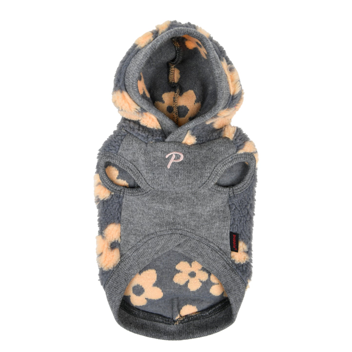 Capucha del Jersey Ren Puppia que protege el cuello y las orejas de tu perro, ideal para los días fríos de invierno