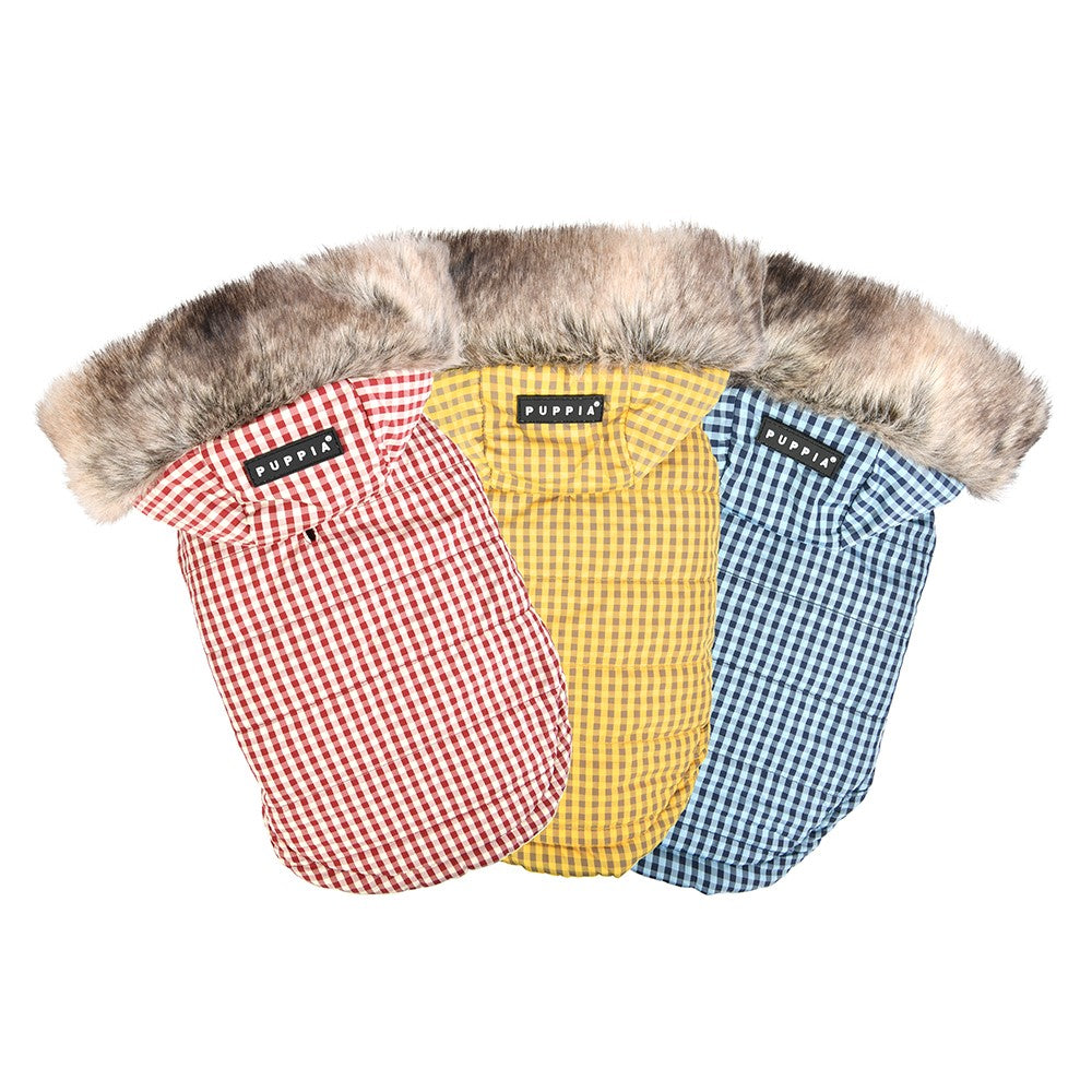 Chaqueta Hollis Puppia, impermeable, reversible y con capucha desmontable, protege del frío y la lluvia.