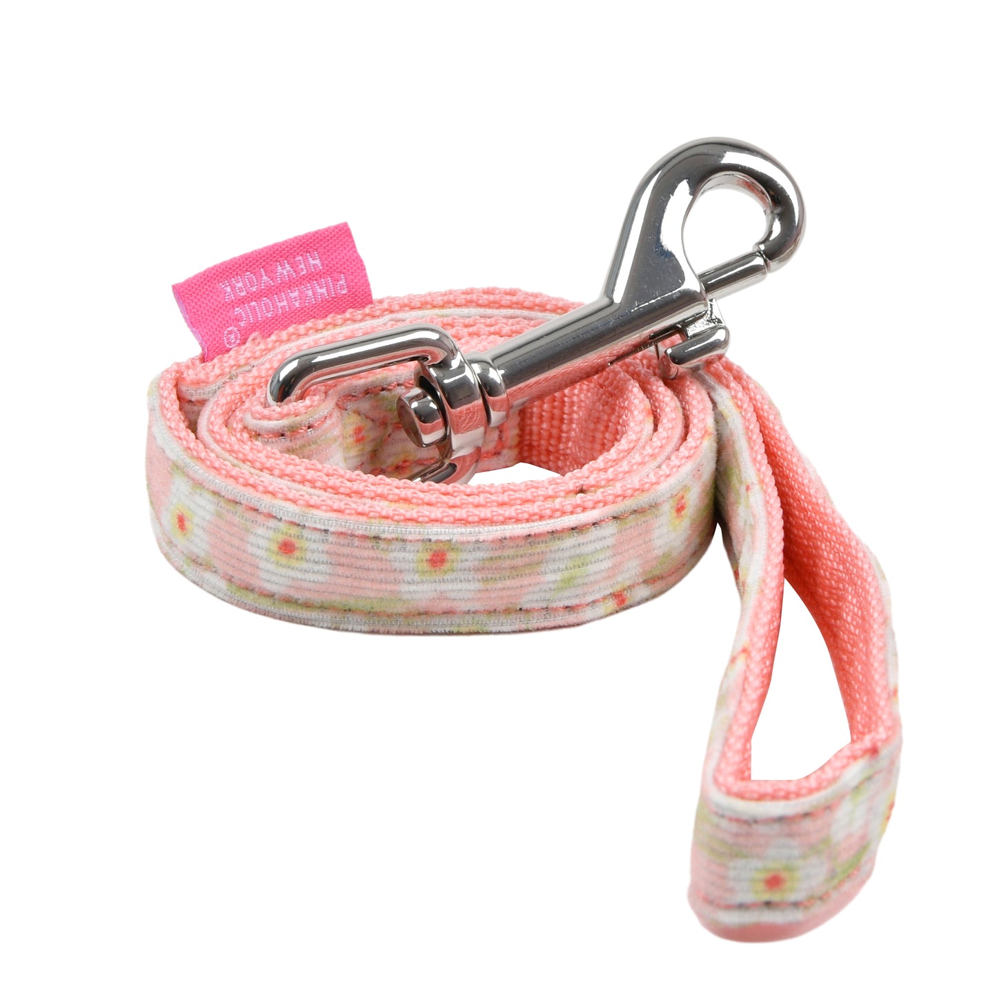 Empuñadura ergonómica de la Correa Kalina Pinkaholic, diseñada para proporcionar un agarre cómodo y seguro durante paseos largos