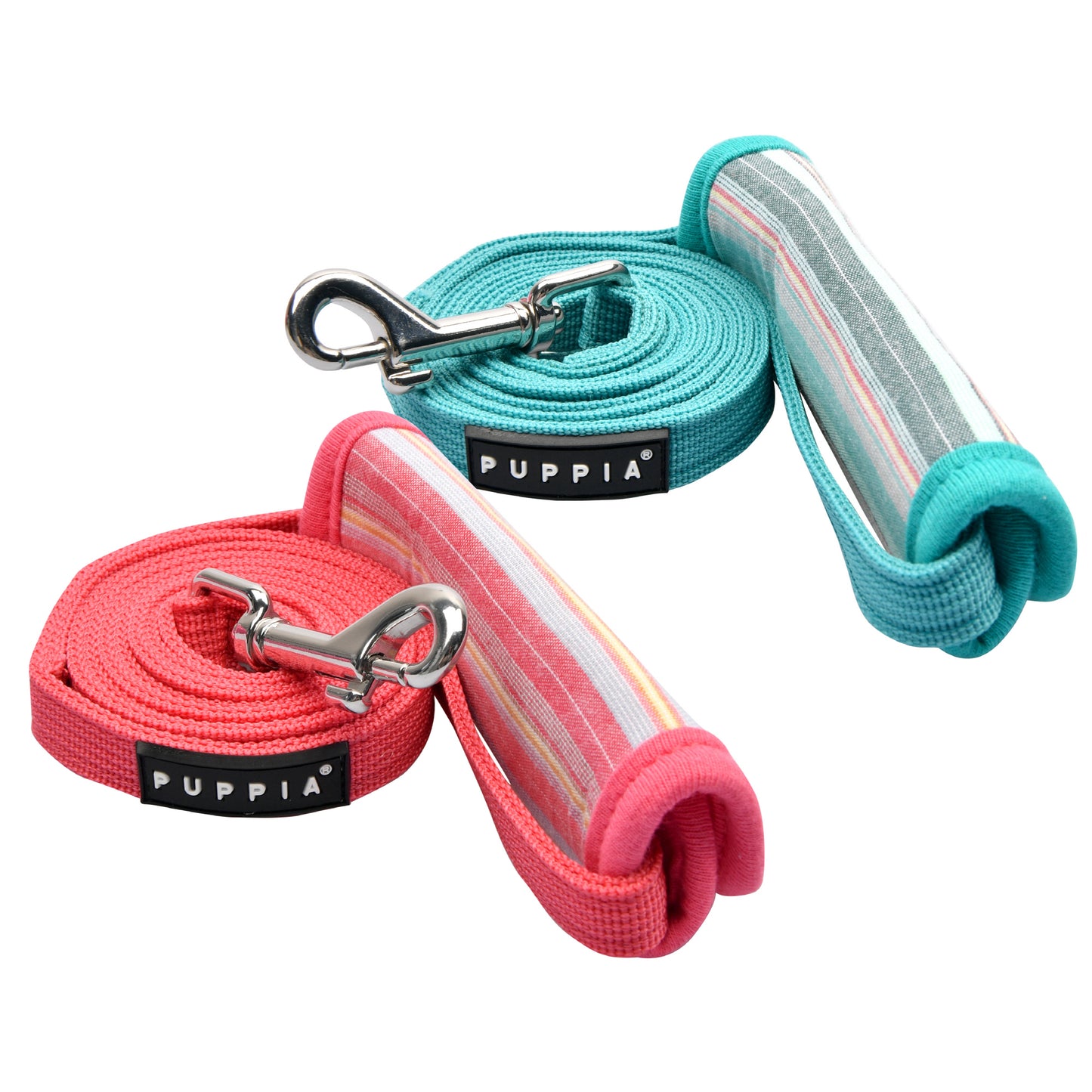 Correa Theros de Puppia en color elegante, con diseño resistente y ergonómico, ideal para paseos cómodos y seguros con perros pequeños y medianos.