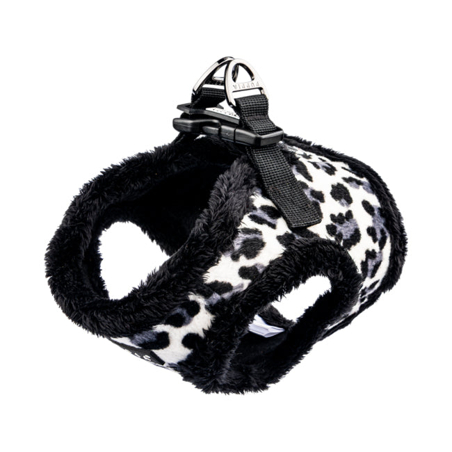Interior con forro polar suave y cálido del arnés chaleco Wild Puppia para clima frío.
