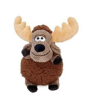 Peluche Sherps Floofs Alce Kong, un juguete de felpa ultra suave, ideal para perros pequeños y medianos que disfrutan de juegos tranquilos y acurrucarse.