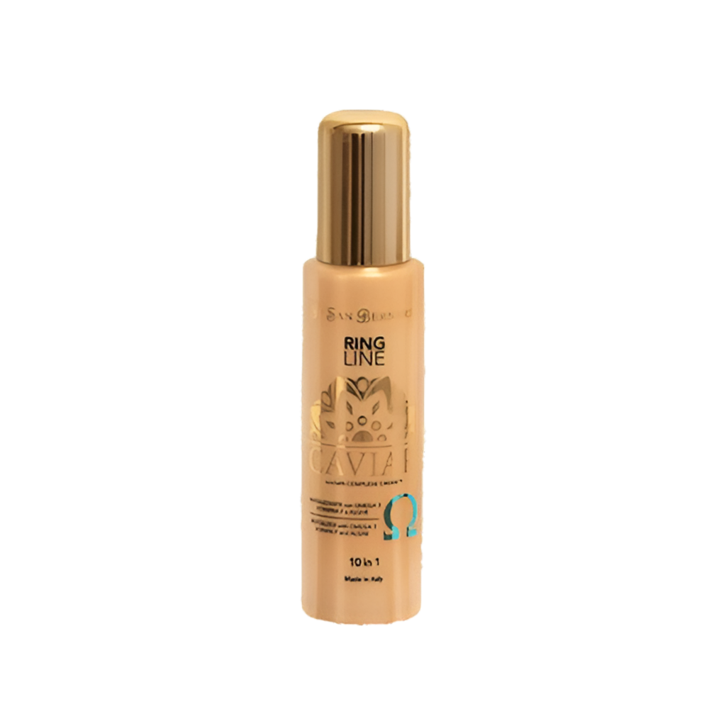 Spray 10 en 1 Caviar Green de Iv San Bernard, un tratamiento multifuncional que mejora la salud, suavidad y brillo del pelaje de tu mascota.
