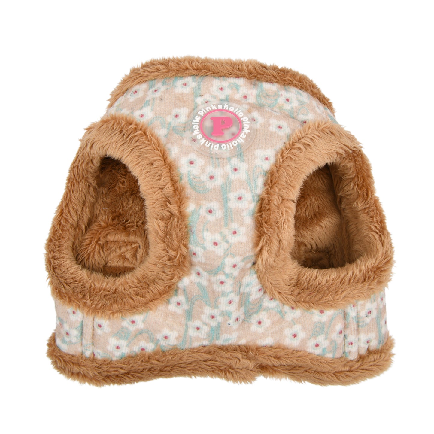 Arnés tipo chaleco para perros pequeños con correa a juego, elegante y funcional para paseos durante el invierno