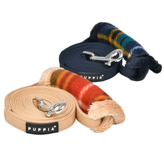 Correa Norman Puppia con diseño moderno y elegante, complementando perfectamente el arnés Norman Puppia para paseos con estilo.
