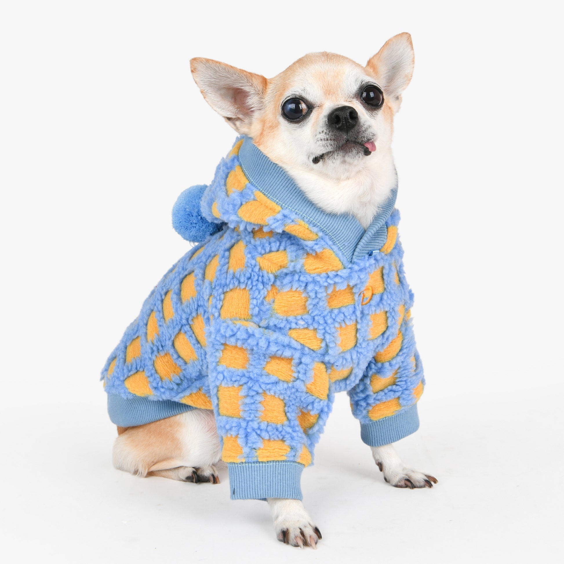 Diseño estilizado y moderno del Jersey Stefan Puppia que no solo proporciona confort, sino que también hace que tu perro luzca increíble.